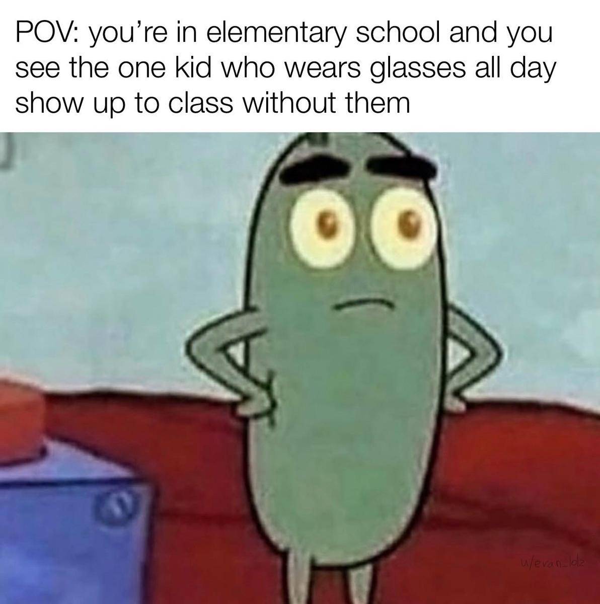 meme SpongeBob tentang momen lucu masa kecil (reddit.com/user/evan_lolz)