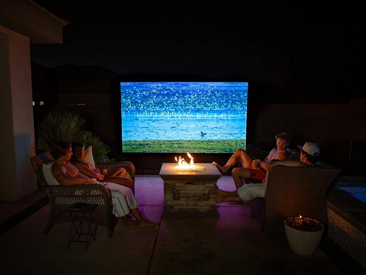 ilustrasi home theater