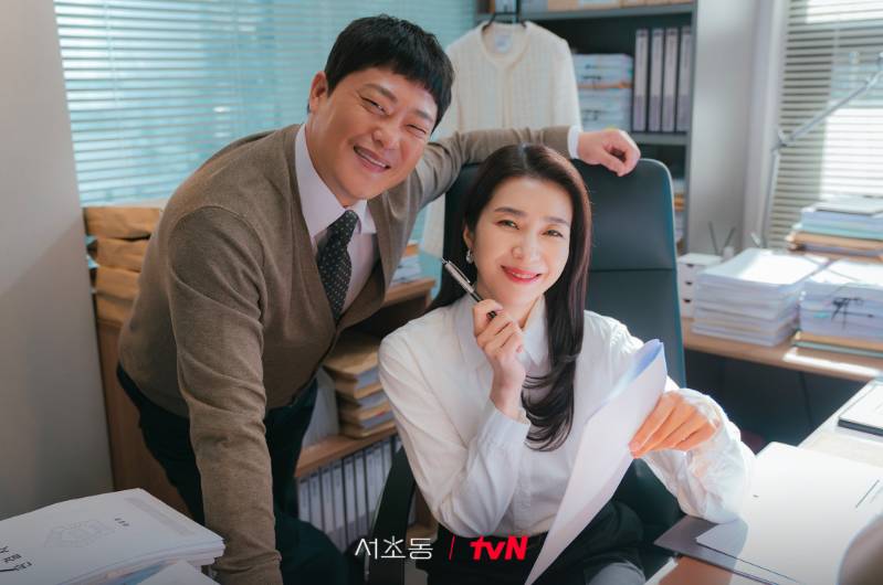 Im Sung Jae dan Kim Ji Hyun di drama Law and the City (Dok. tvN/Law and the City)