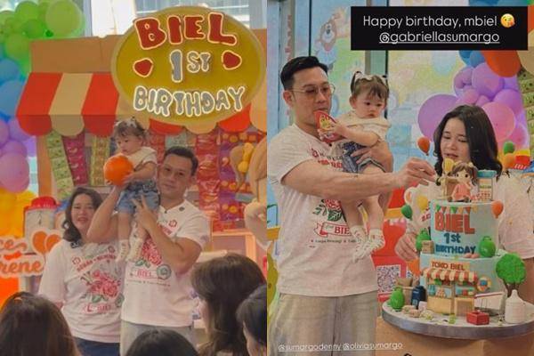 pesta ulang tahun anak Denny Sumargo (Instagram.com/oliviasumargo)