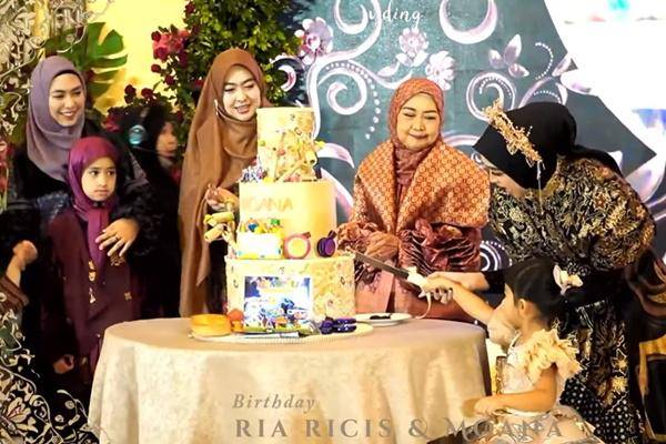Pesta Ultah Ria Ricis dan Moana (YouTube.com/Ricis Official)