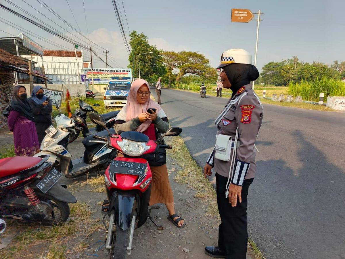 Operasi Patuh Progo 2025 Polres Bantul.(Dok.Polres Bantul)