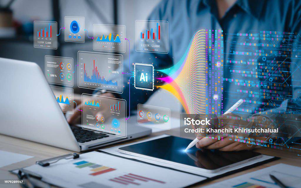 Ilustrasi AI membantu proses coding di dunia kerja. (iStock/Khanut Khiritchuchalai)