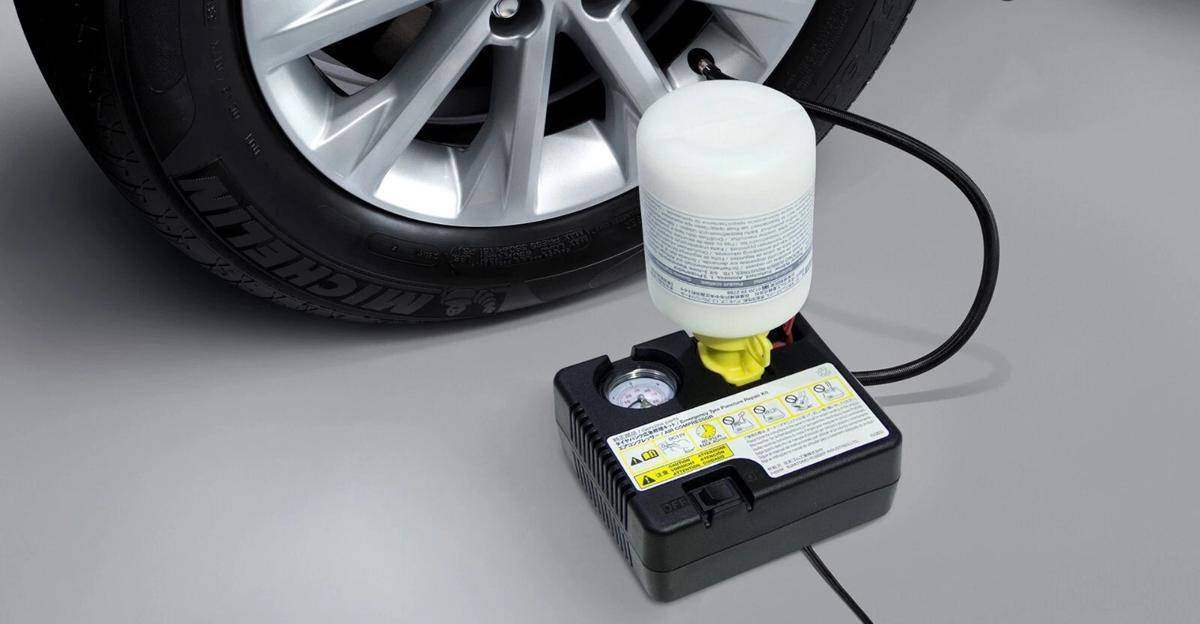 ilustrasi menggunakan tire sealant (dok. ebay)