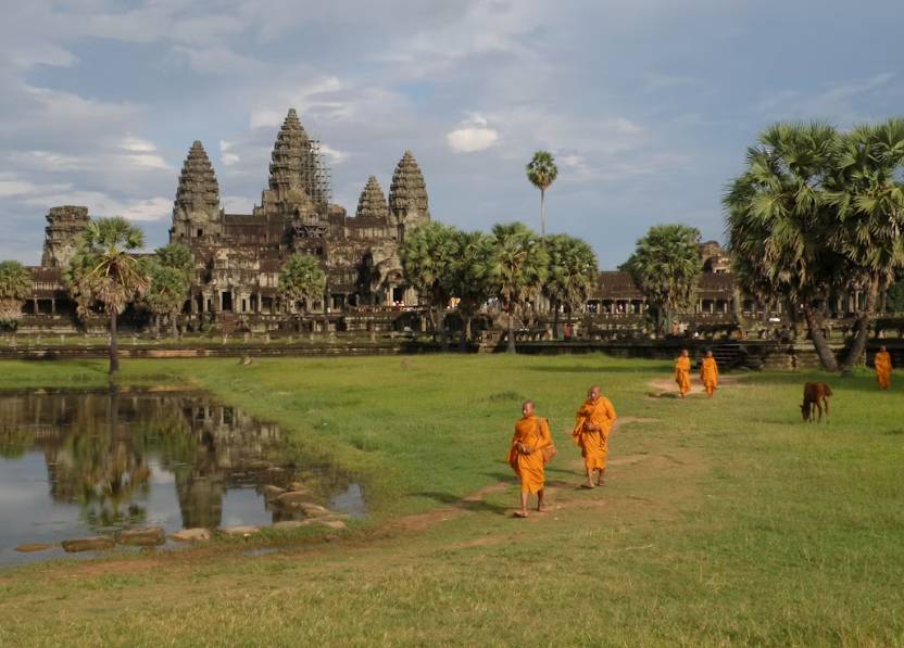 illustrasi Angkor Wat