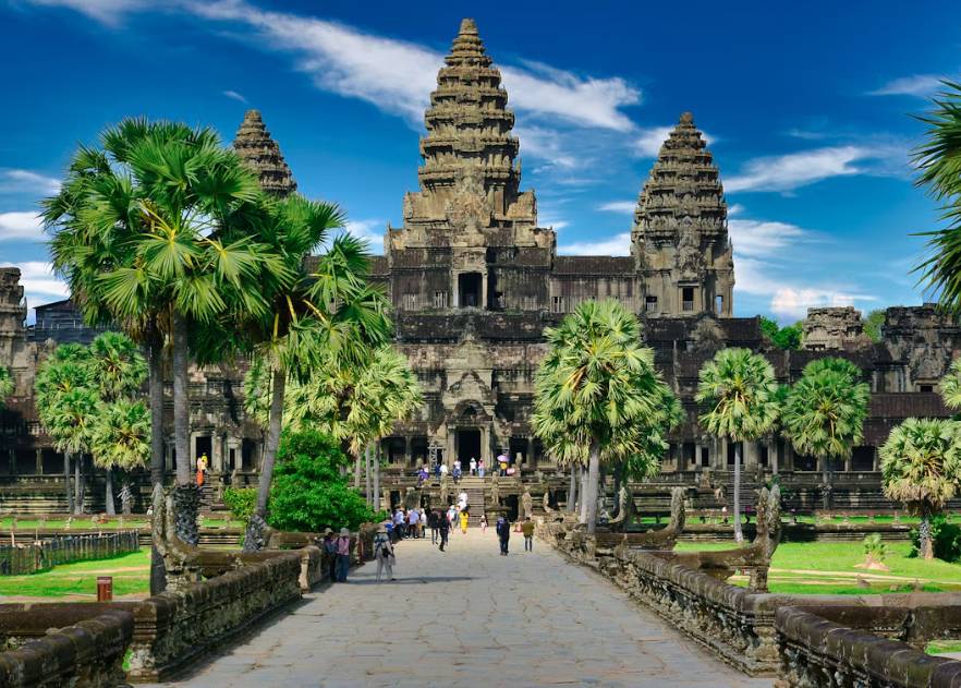 illustrasi Angkor Wat