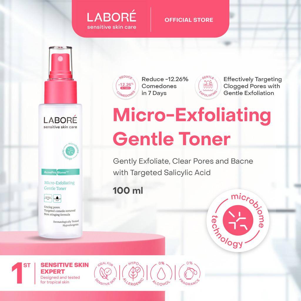 Labore AcnePro Biome Micro Exfoliating Gentle Toner (shopee.co.id/Labore Official Store)