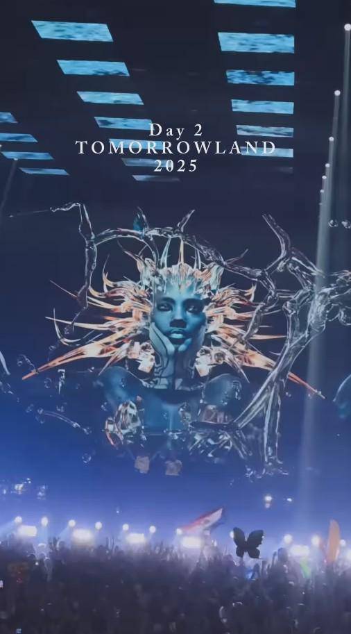 Rachel Vennya Nonton Konser Tomorrowland (Instagram.com/rachelvennya)