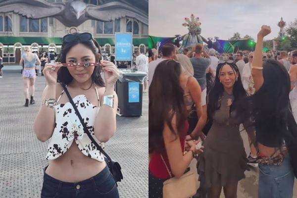 Rachel Vennya Nonton Konser Tomorrowland (Instagram.com/rachelvennya)