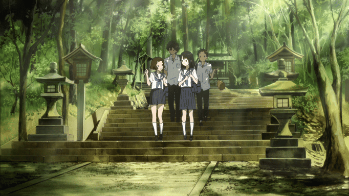 Kuil Arekusu (dok. Kyoto Animation/ Hyouka)