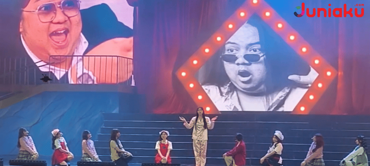 Lagu "Ada Aku!" Karya Gustiwiw di konser Full House JKT 48