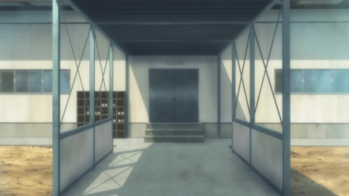 Gedung olahraga SMA Karasuno (dok. Production I.G/ Haikyuu!!)