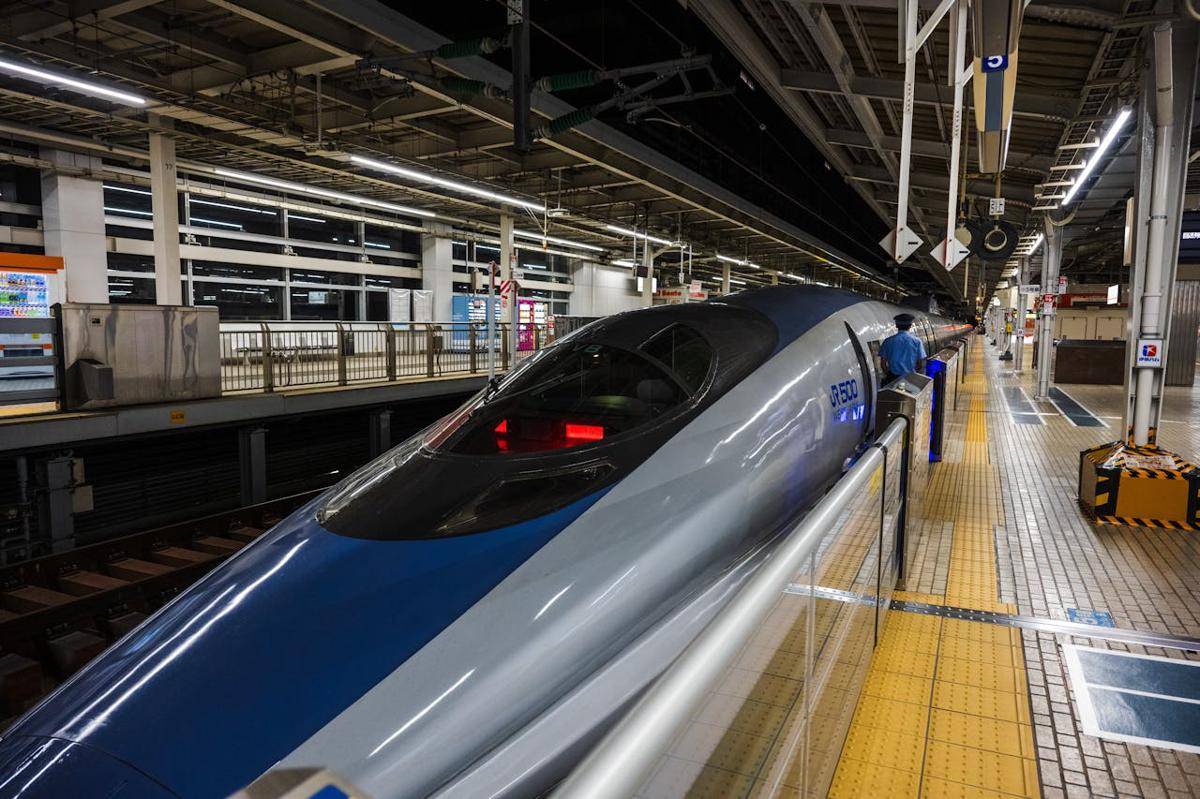 Potret Shinkansen di Jepang