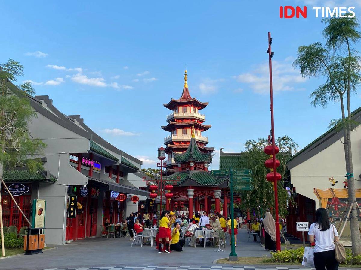 Potret Park Shanghai Surabaya (IDN Times/Fina Wahibatun Nisa)