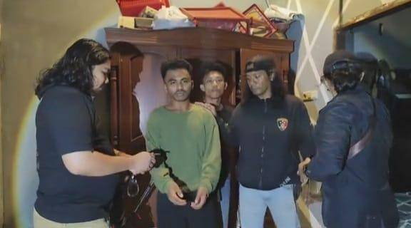 Muh Alfarabi Hidayat alias Yayat (26), ditangkap polisi karena menjambret mantan kekasihnya/Istimewa