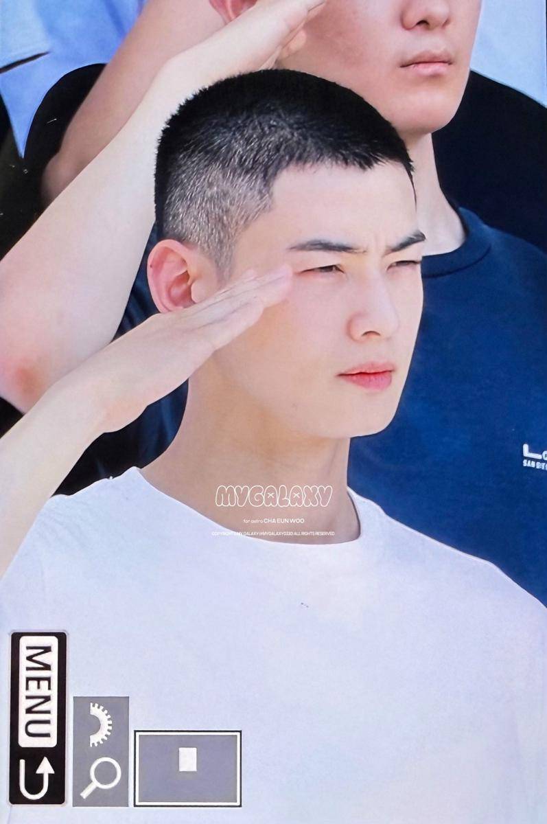Cha Eun Woo berangkat wamil