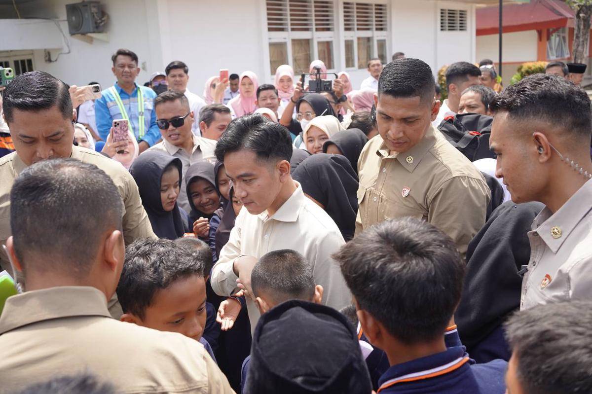 Tinjau Karhutla di Riau, Gibran: Lebih Terkendali Dibanding Sebelumnya