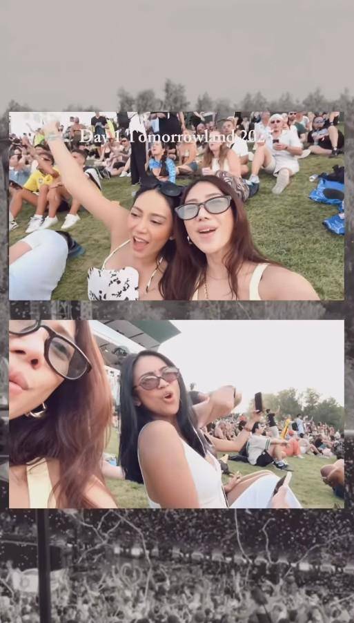 Rachel Vennya Nonton Konser Tomorrowland (Instagram.com/rachelvennya)