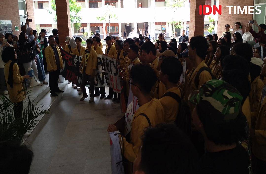 Mahasiswa FISIP Unsoed Kembali Demo Tuntut Keadilan Kasus Dugaan Pelecehan