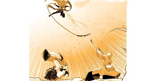 Momen terakhir Loki dan Simo saling serang - Record of Ragnarok