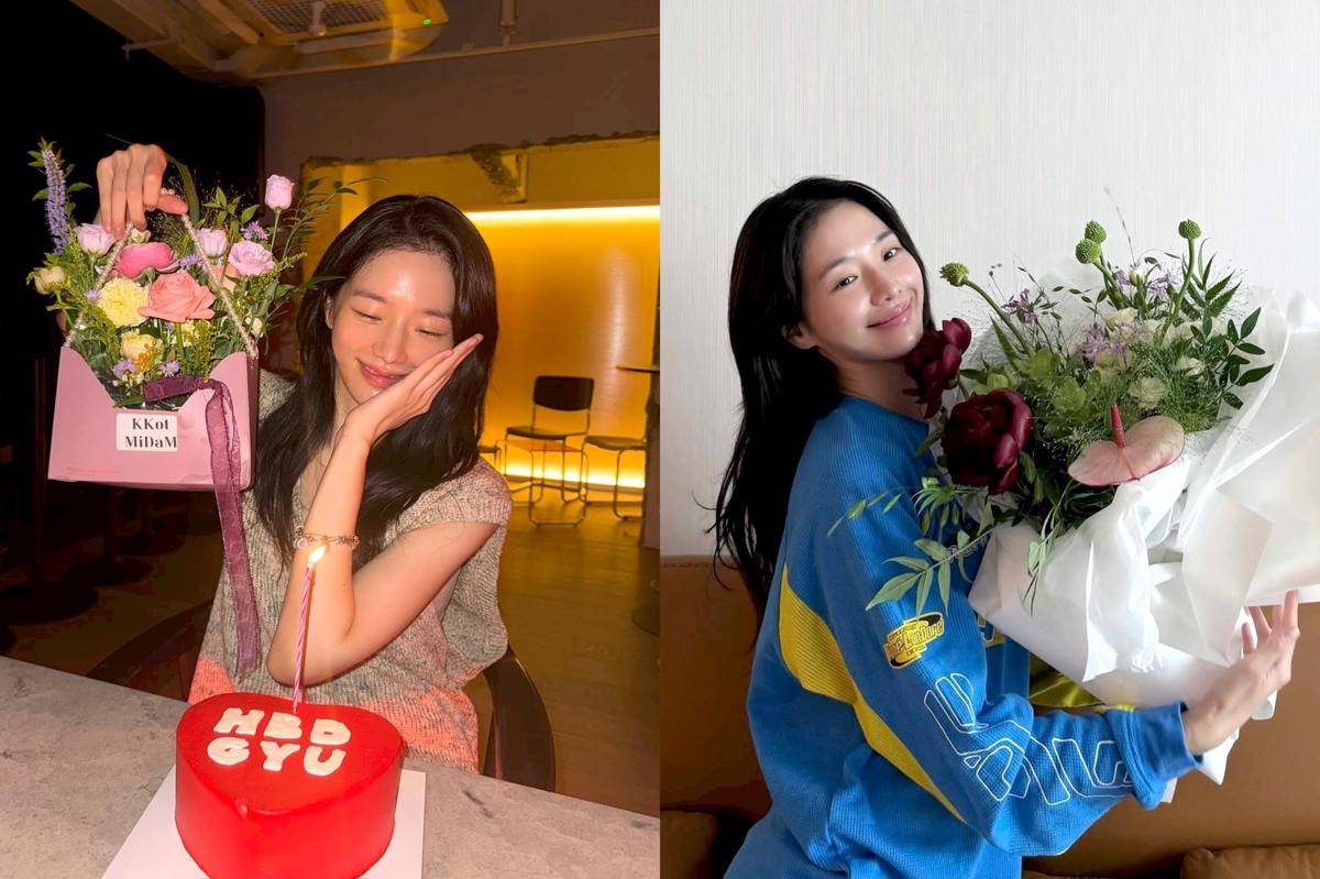 potret ulang tahun Park Gyo Young (instagram.com/lavieenbluu)