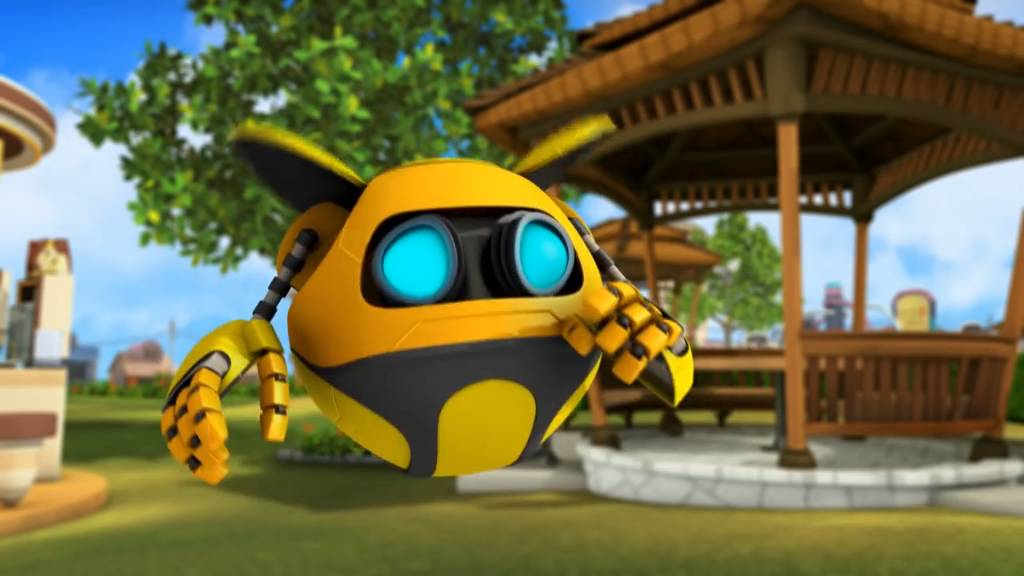 Ochobot yang sesekali juga bisa terlihat kocak (dok. Monsta Studios/BoBoiBoy)
