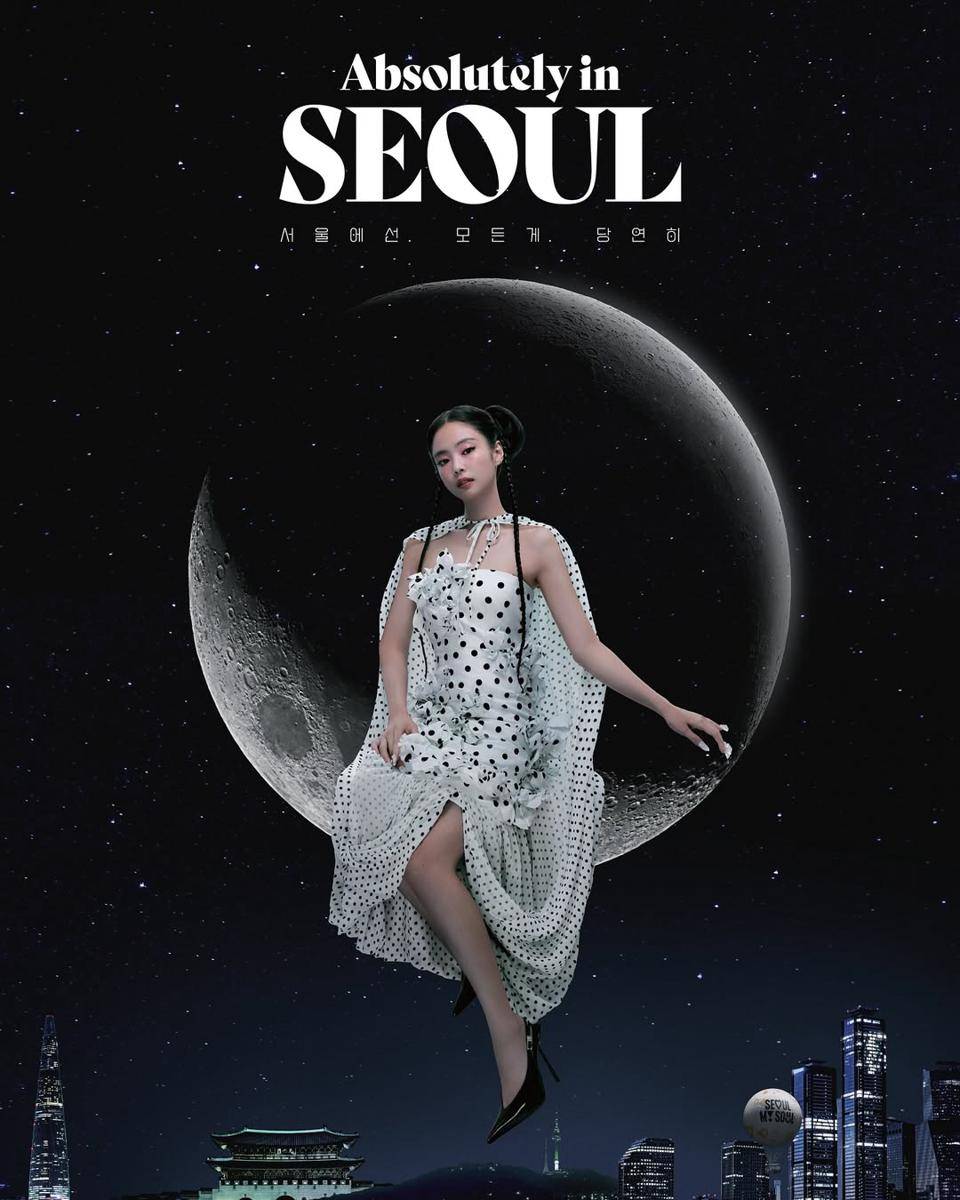 Jennie BLACKPINK di kampanye Absolutely in Seoul (Instagram.com/dispatch_style)