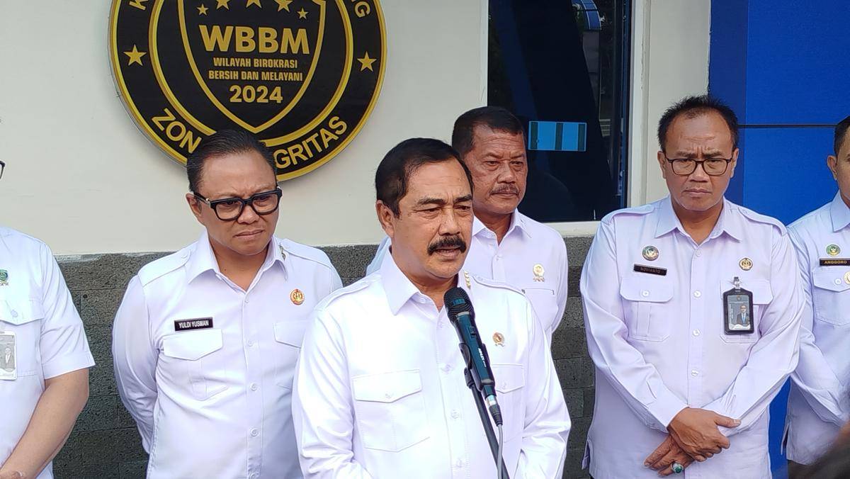 Menteri Imigrasi dan Permasyarakatan (Imipas) Republik Indonesia (RI), Agus Andrianto. (IDN Times/Rizal Adhi Pratama)