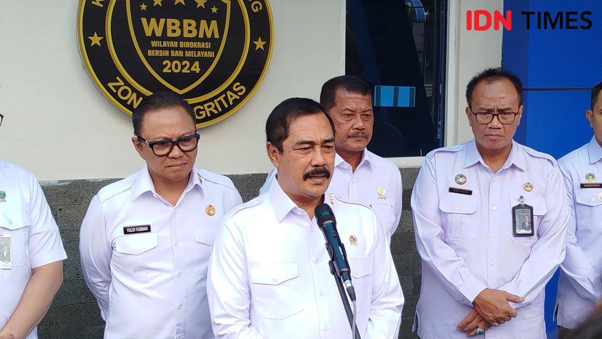 Menteri Imigrasi dan Permasyarakatan (Imipas) Republik Indonesia (RI), Agus Andrianto. (IDN Times/Rizal Adhi Pratama)