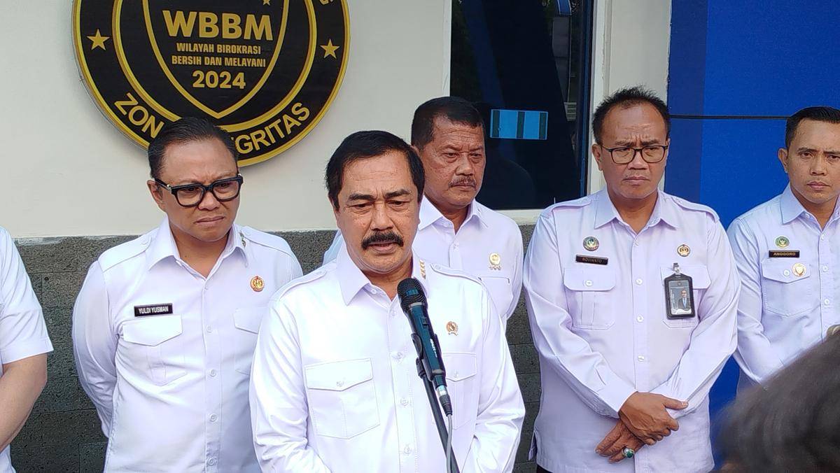 Menteri Imigrasi dan Permasyarakatan (Imipas) Republik Indonesia (RI), Agus Andrianto. (IDN Times/Rizal Adhi Pratama)