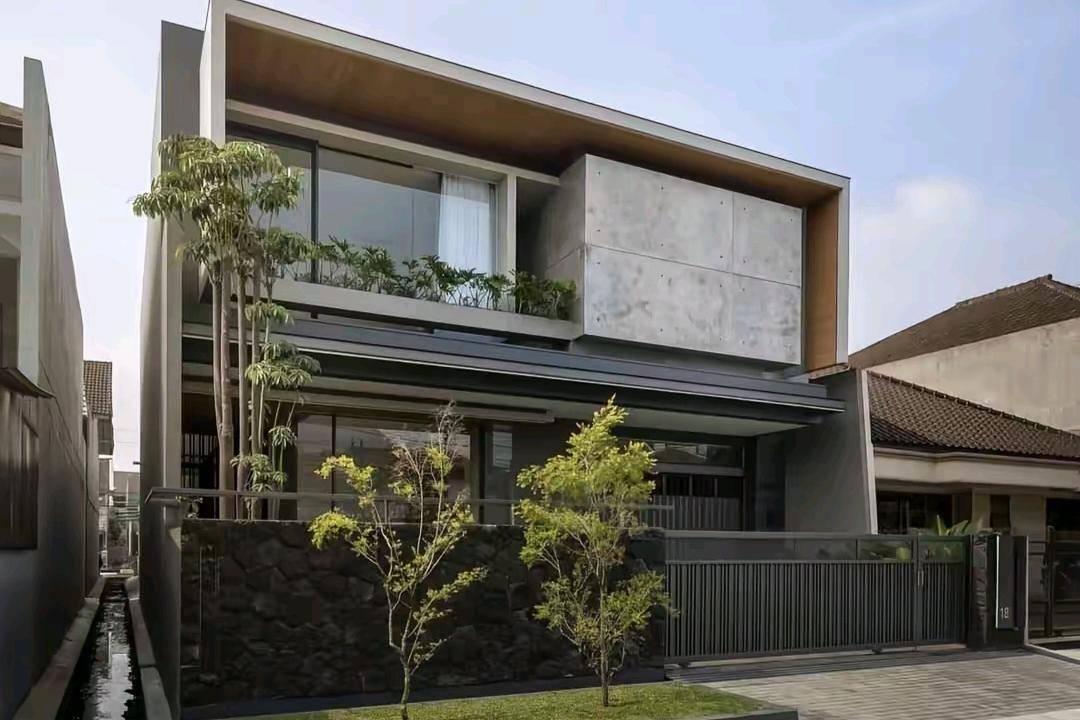 Rumah Tropical Modern (tiktok.com/@archiboyy_)