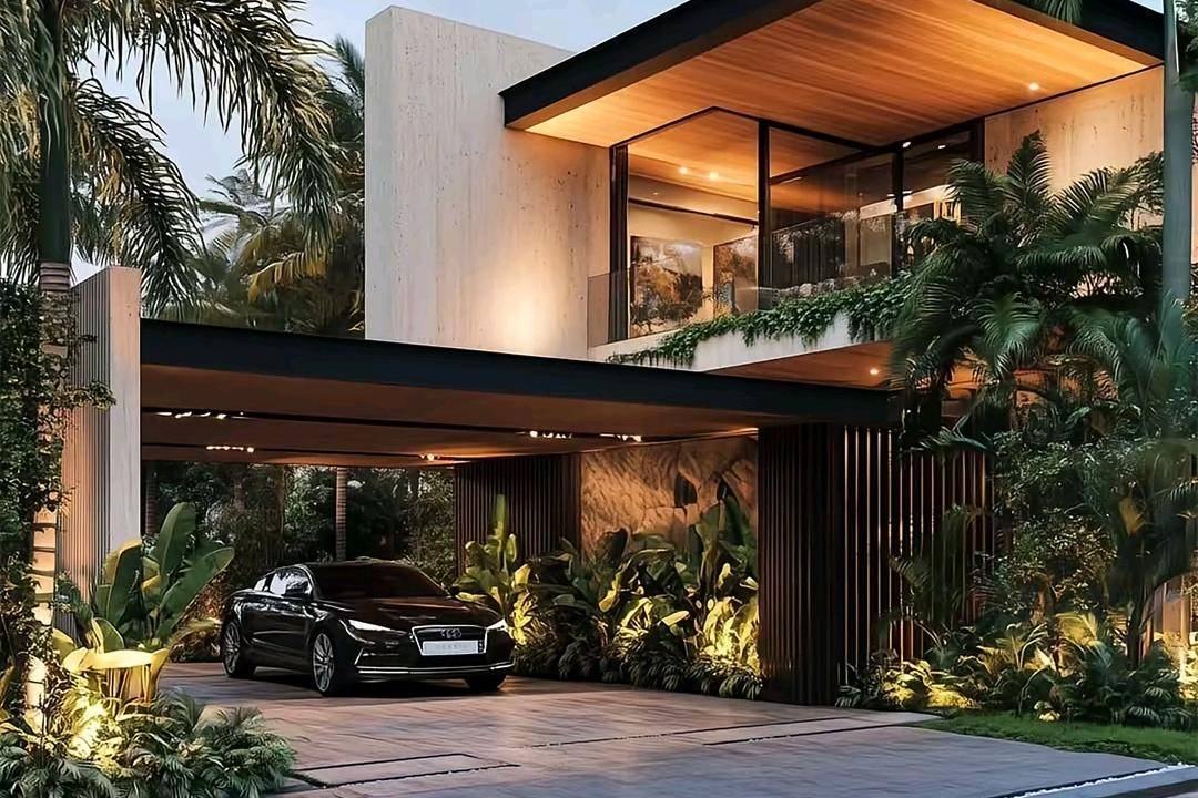 Rumah Tropical Modern (tiktok.com/@architectureh_)