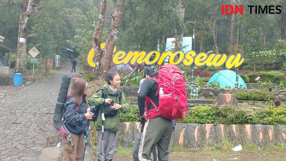 Jalur Pendakian gunung Lawu via Cemerosewu di Magetan. IDN Times/Riyanto.