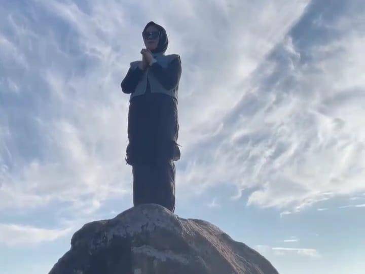 Watu jodo di puncak Gunung Kendil Genilangit Magetan. IDN Times/Riyanto.