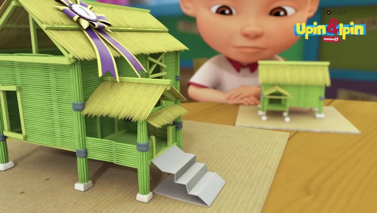 Maket rumah hijau Opah