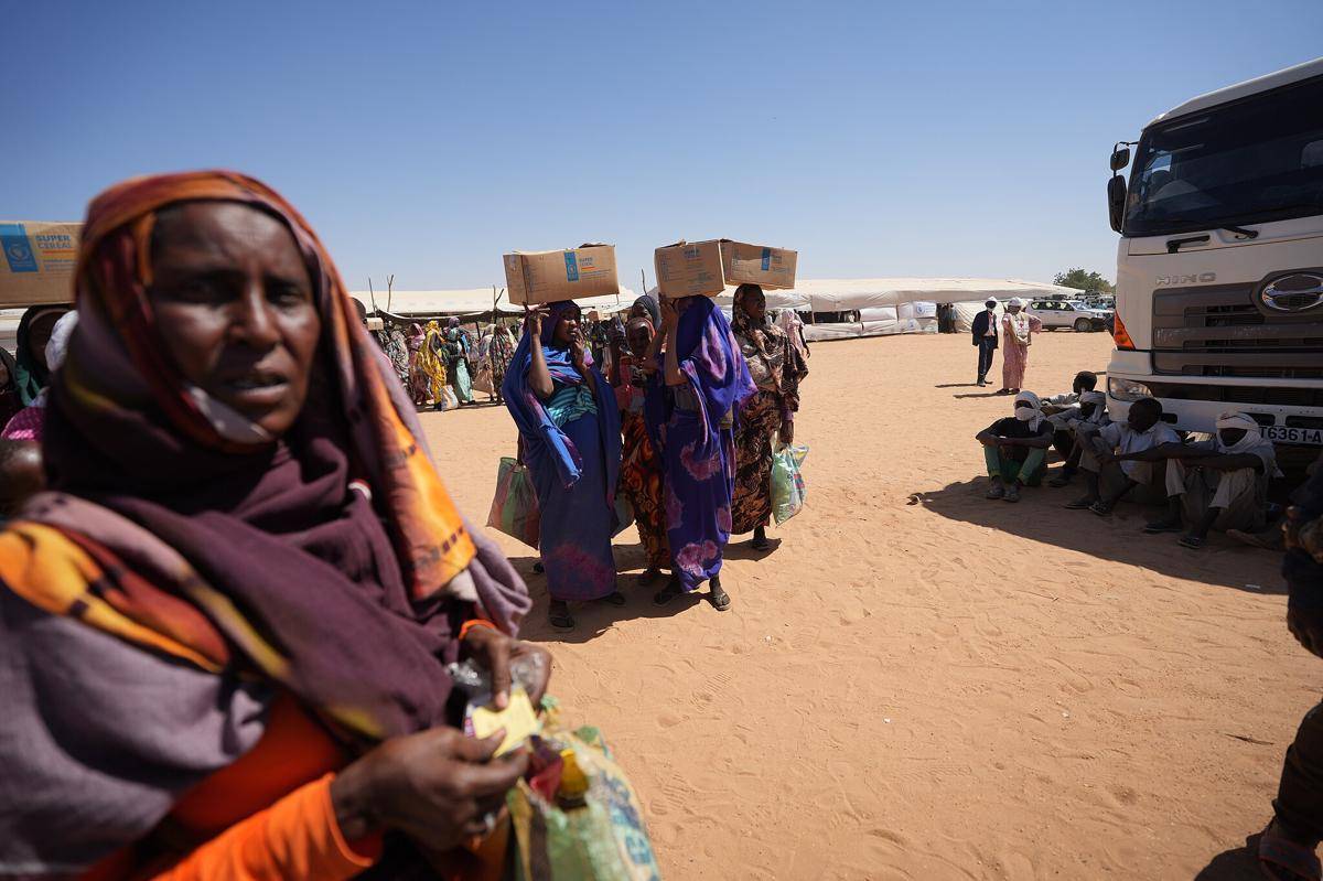 pengungsi Sudan di Chad. (Foreign, Commonwealth & Development Office, CC BY 2.0 <https://creativecommons.org/licenses/by/2.0>, via Wikimedia Commons)