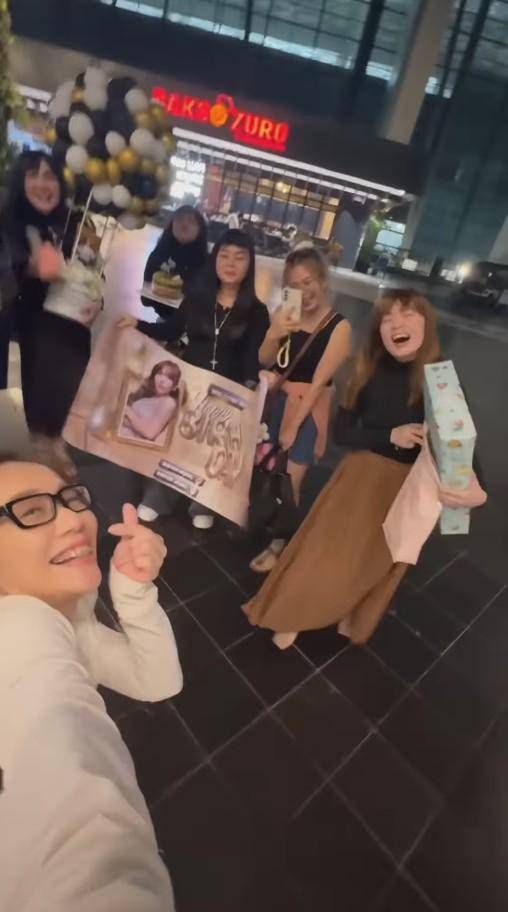 ulang tahun Cherly Juno (Instagram.com/margareth_angelina)