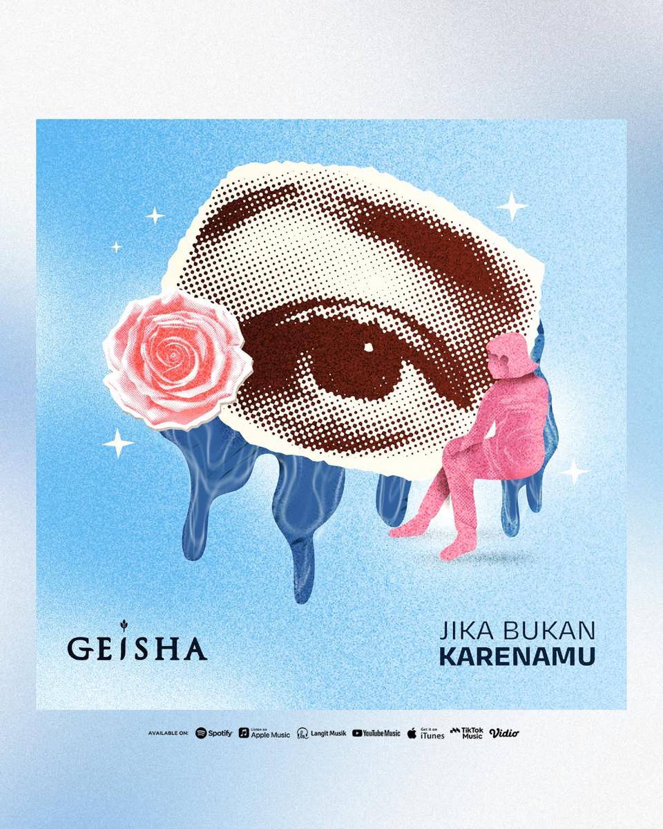 Artwork lagu Jika Bukan Karenamu - Geisha (instagram.com/musicastudios)