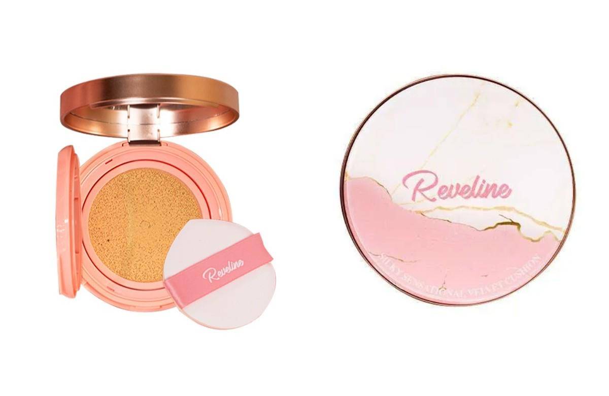 Reveline - Silky Sensational Velvet Cushion (shopee.co.id/Reveline Official Shop)