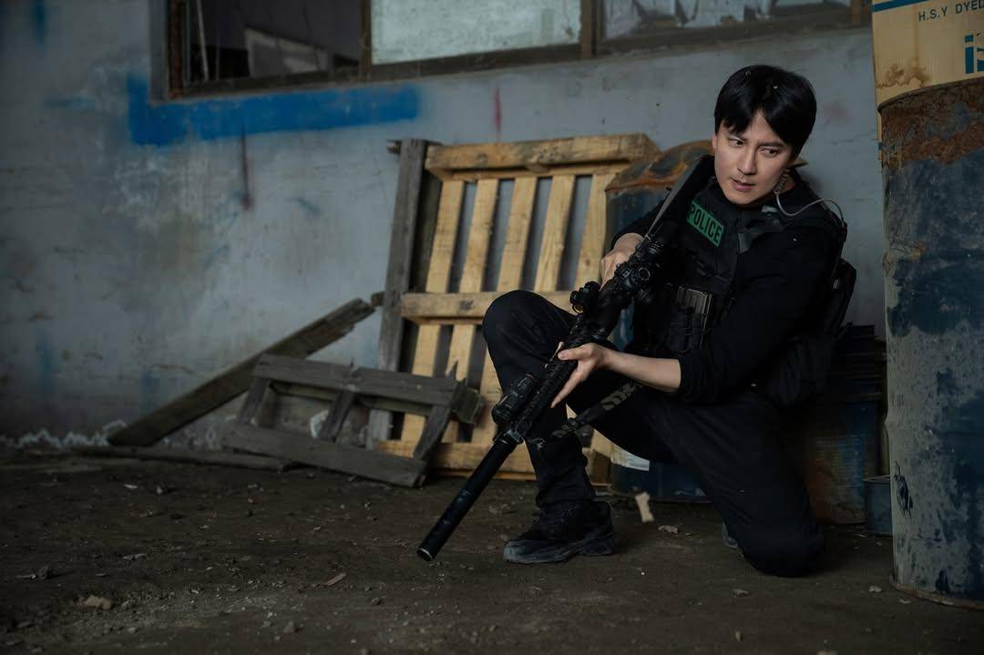 Aksi Lee do dalam cuplikan drama Trigger (Instagram.com/@namgildaero)