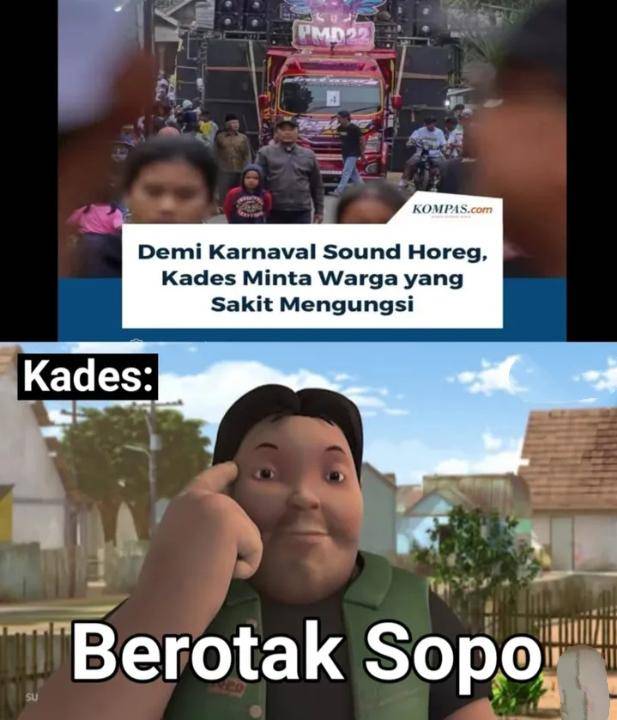 meme sound horeg (instagram.com/pulaumeme.id)