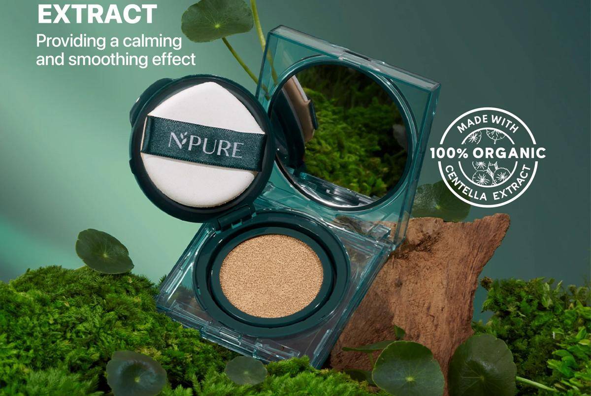 Npure - Centella Asiatica Flawless Matte Power Cushion (npureofficial.id)