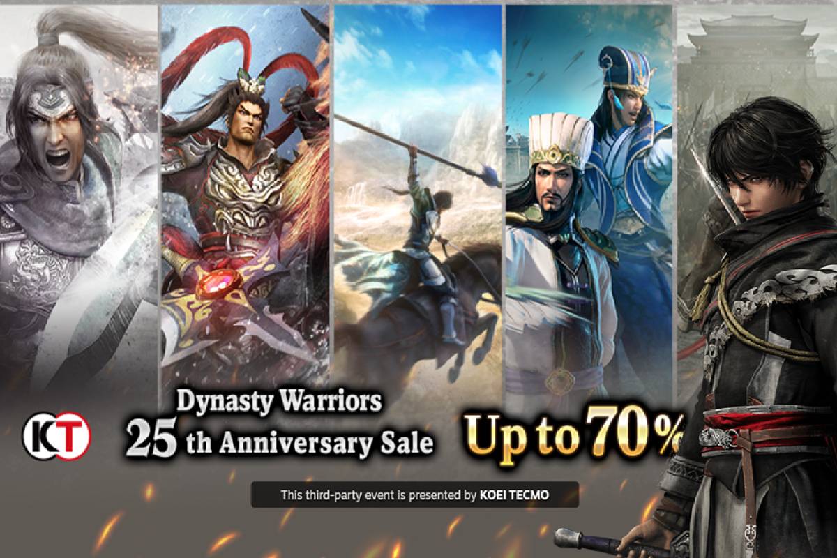 diskon Dynasty Warriors 25th Anniversary Sale 2025 (store.steampowered.com)