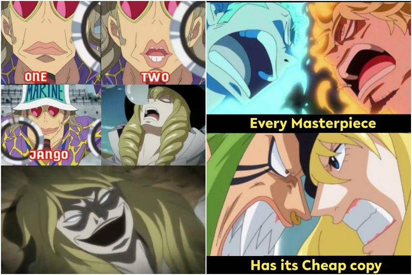 kolase meme Cavendish dari One Piece (reddit.com/user/KingSlayerOne | reddit.com/user/Masashi_Raiden1825)
