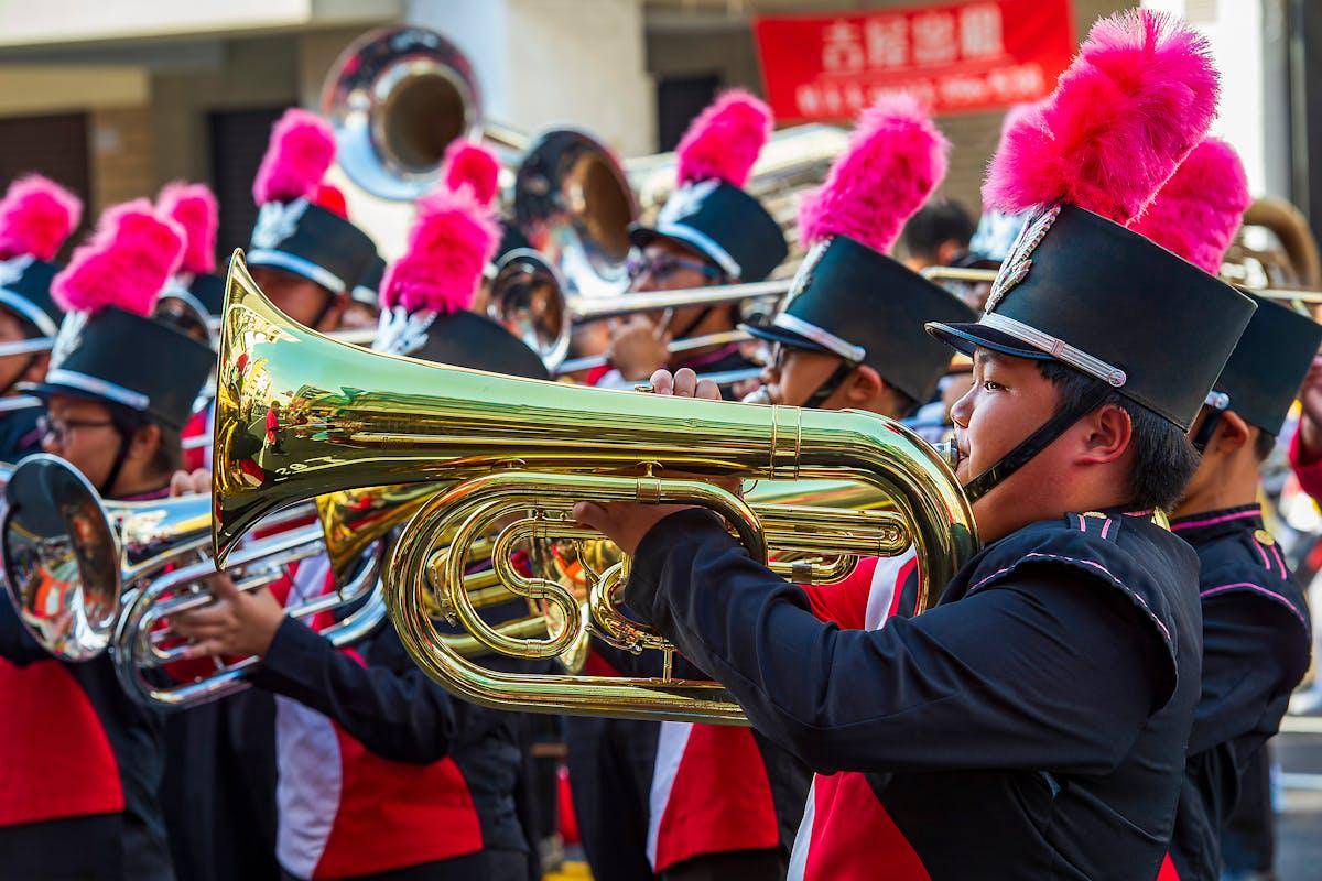 ilustrasi drumband dan marching band (pexels.com/Klub Boks)