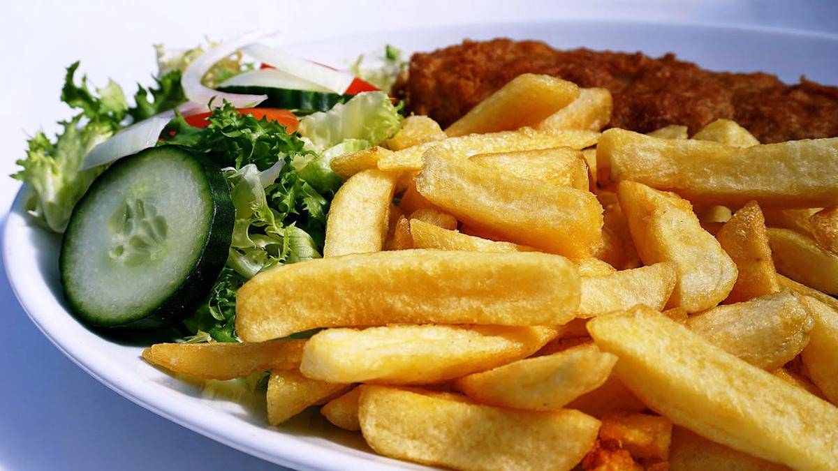 ilustrasi kentang goreng