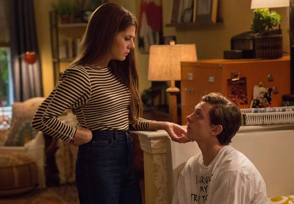 Bibi May dan Peter Parker dalam Spider-Man: No Way Home (dok. Marvel Studios/Spider-Man: No Way Home)
