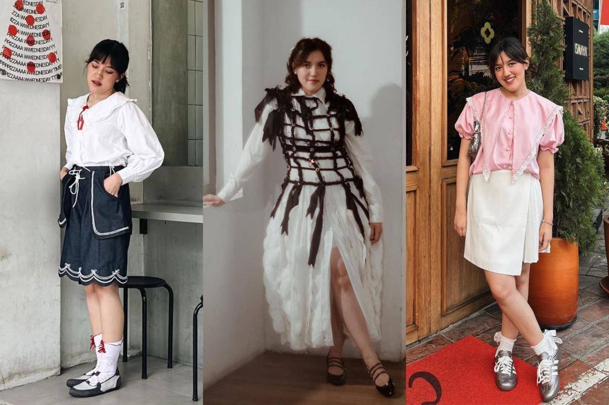 inspirasi OOTD coquette style ala Ify Alyssa (instagram.com/ifyalyssa)