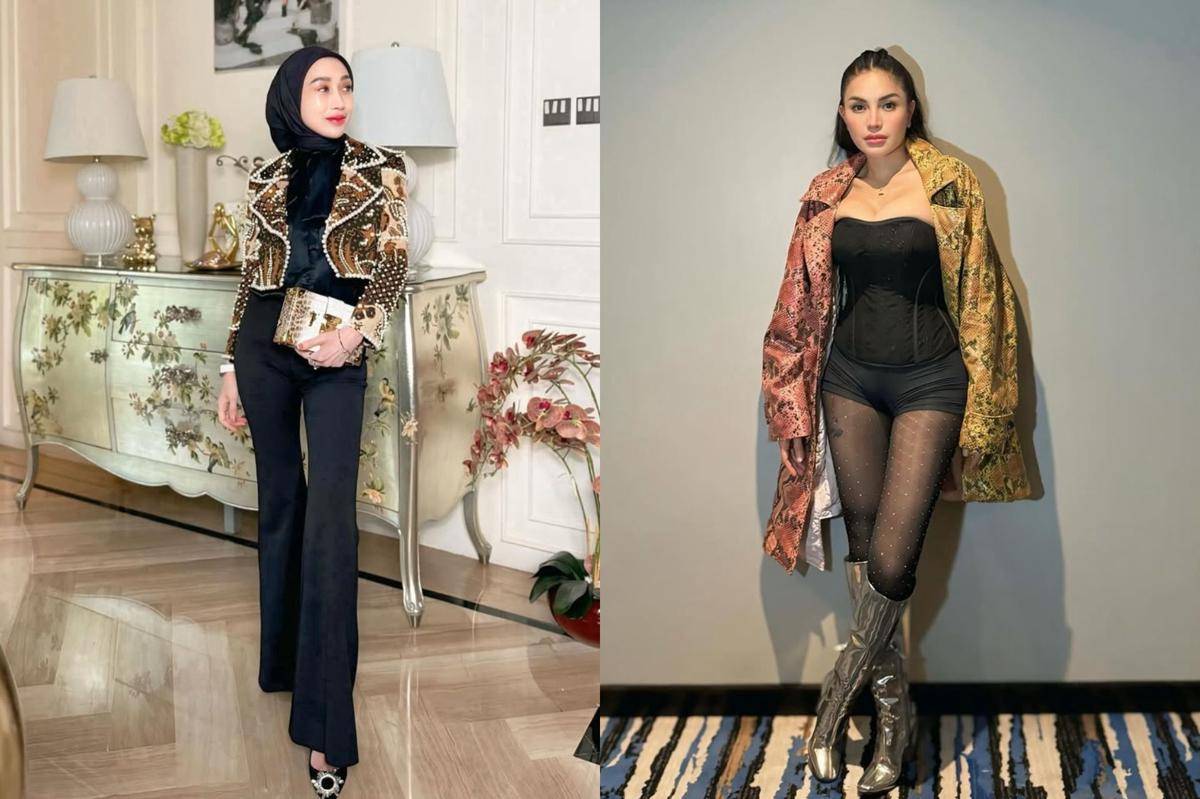 adu gaya Reza Gladys Vs. Nikita Mirzani (instagram.com/rezaglays | instagram.com/nikitamirzanimawardi_172)