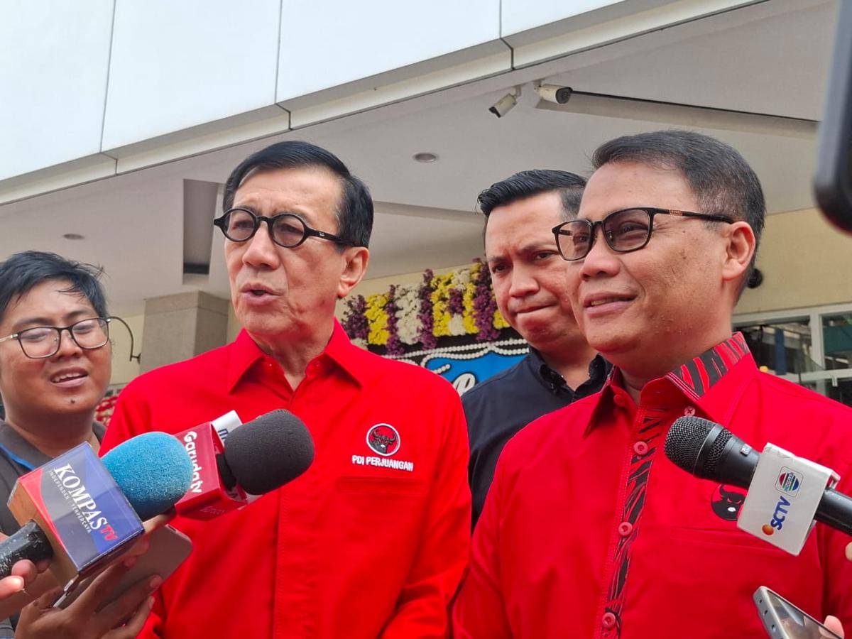 Yasonna dan Basarah PDIP 
